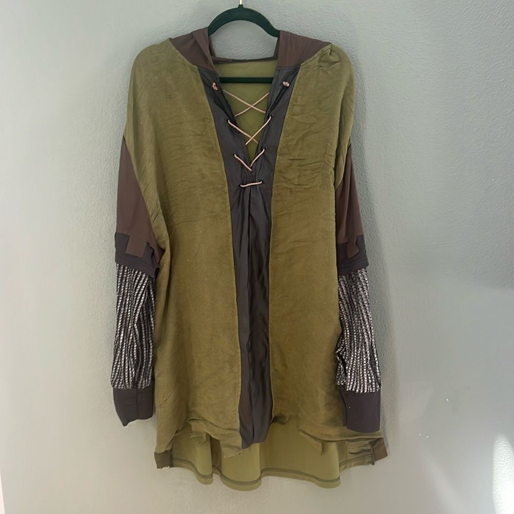 Robin Hood costume Top Mesh Arms Men’s L/XL
